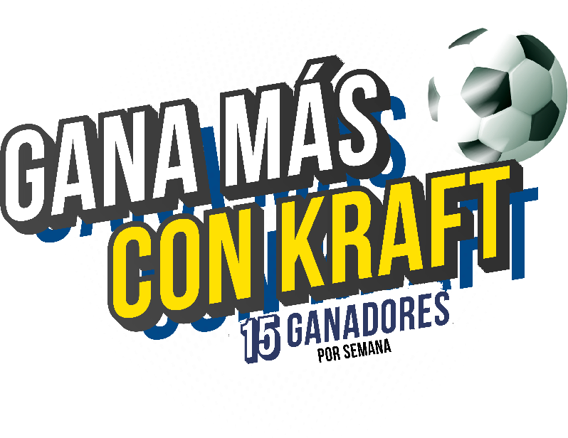 Gana más con Kraft - 15 ganadores por semana